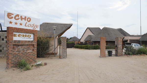 Picture taken at Echo Lodge  Kang Botswana