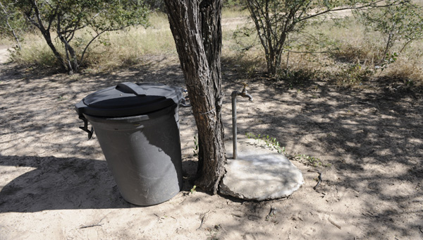 Picture taken at El Fari Camping Ghanzi Botswana