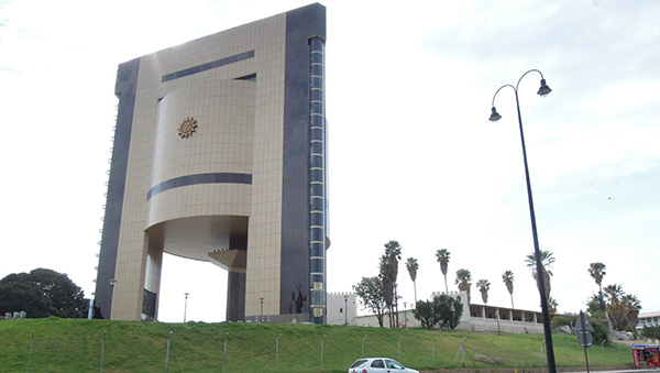 Picture taken at Independence square Windhoek Namibia