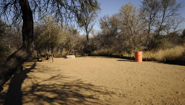 Camping at Ondekaremba accommodation in Windhoek Namibia