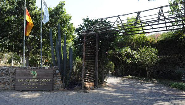 Picture taken at The Garden Lodge Kasane Botswana