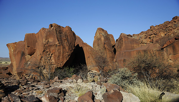 Picture taken at Twyfelfontein Namibia