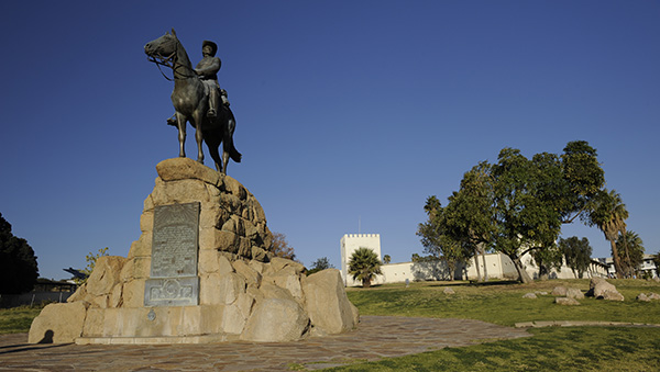 Picture taken at Independence square Windhoek Namibia