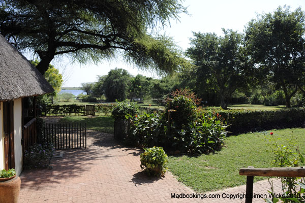 Picture taken at The Garden Lodge Kasane Botswana