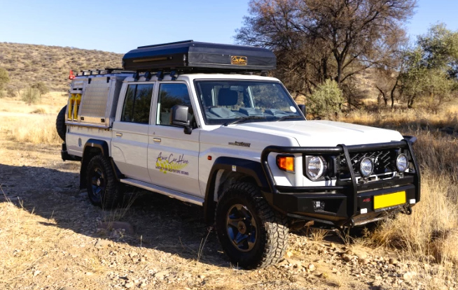 Asco Car Hire Toyota Landcruiser 2.8 Automatic - GROUP P namibia car hire