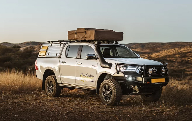 Asco Car Hire Toyota Hilux Safari 2.8 Double Cab Automatic - GROUP S+ namibia car hire