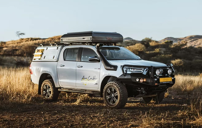 Asco Car Hire Toyota Hilux Safari 2.8 Double Cab Automatic - GROUP S+ namibia car hire