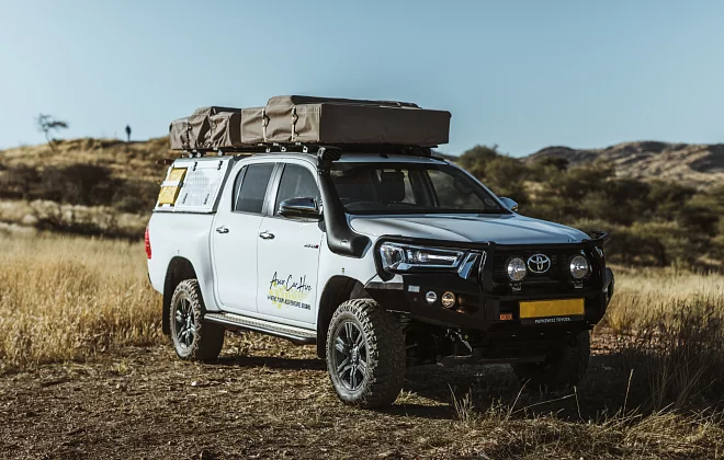 Asco Car Hire Toyota Hilux Safari 2.8 Double Cab Automatic - GROUP T+ namibia car hire