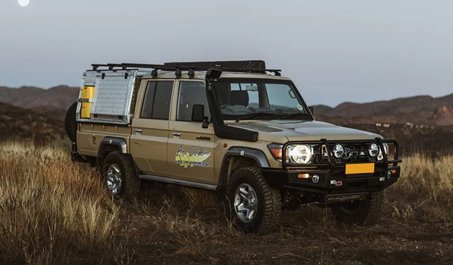 Asco Car Hire Toyota Landcruiser 4.2 Manual - GROUP U namibia car hire