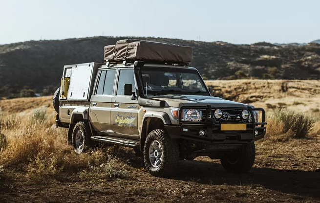 Asco Car Hire Toyota Landcruiser 4.2 Manual  - GROUP V namibia car hire