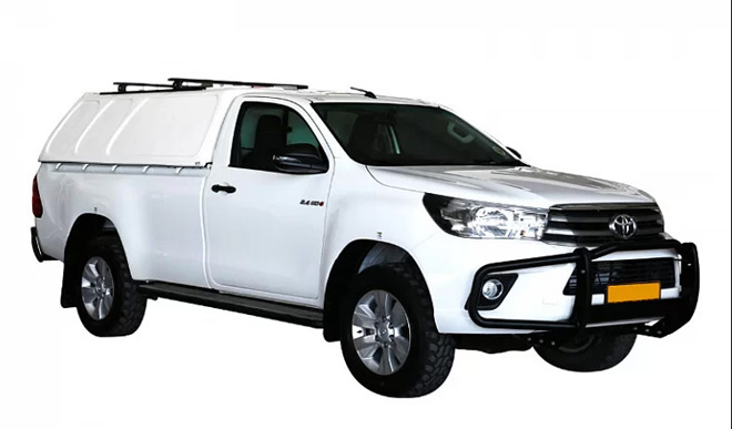 Asco Car Hire Budget Toyota Hilux 2.4 Single Cab Manual - GROUP VDD namibia car hire