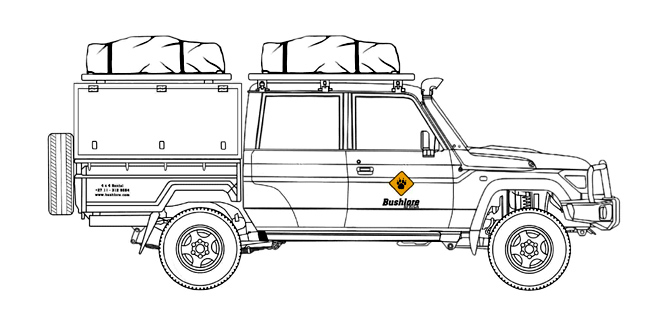 TOYOTA LAND CRUISER 79 CAMPER - CRUC4 Bushlore