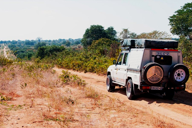 Namibia Bushlore TOYOTA LAND CRUISER 79 CAMPER - CRUC4 car hire