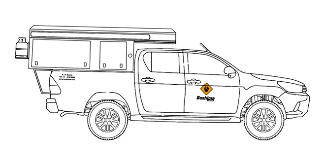 Toyota Hilux Camper 4x4 HiLCam Bushlore vehicle type