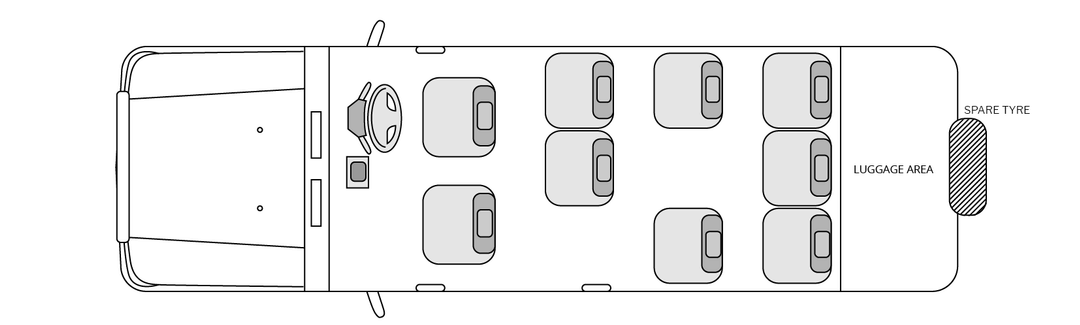 Safari 9 Seater TNS Car Hire