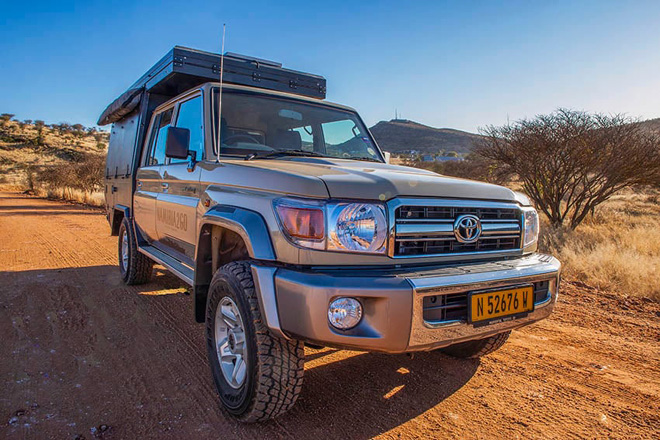 Namibia2go 4x4 Bush Camper namibia car hire