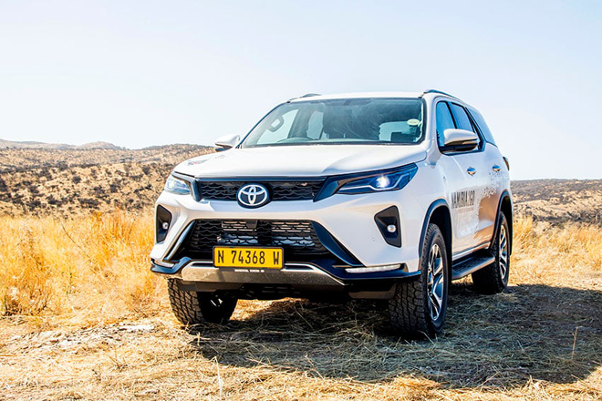 Namibia2go Toyota Fortuner 4x4 SUV namibia car hire