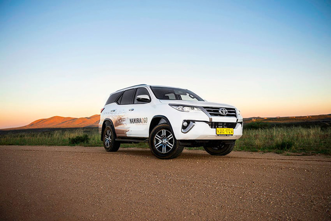 Namibia2go Toyota Fortuner 4x4 SUV namibia car hire