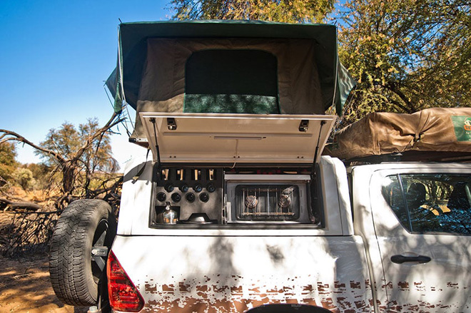 Namibia2go 4x4 Camping Equipped Double Cab namibia car hire