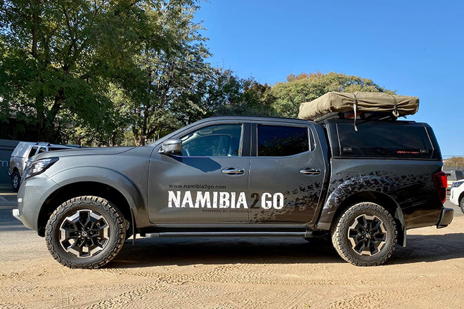 Namibia2go 4x4 Standard Double Cab namibia car hire