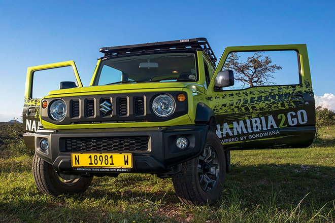 Namibia2go Suzuki Jimny 1.5 GLX 4x4 namibia car hire