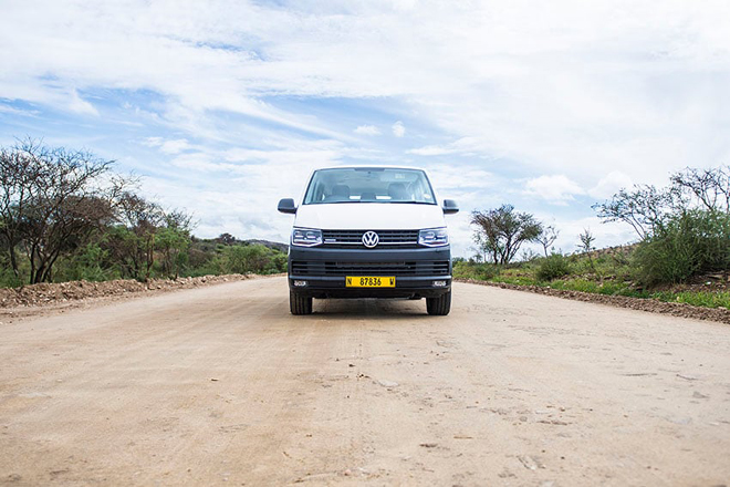 Namibia2go All Wheel Drive VW Transporter namibia car hire