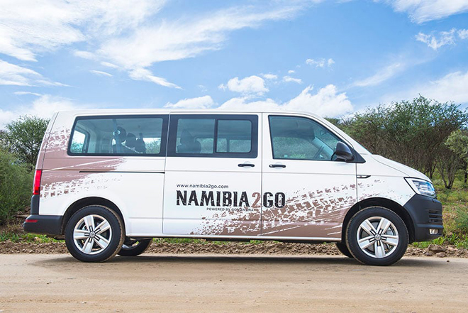 Namibia2go All Wheel Drive VW Transporter namibia car hire