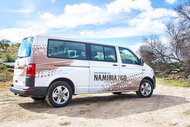 Namibia2go All Wheel Drive VW Transporter namibia car hire