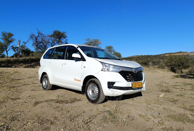 Savanna Car Hire Toyota Avanza - Group C namibia car hire