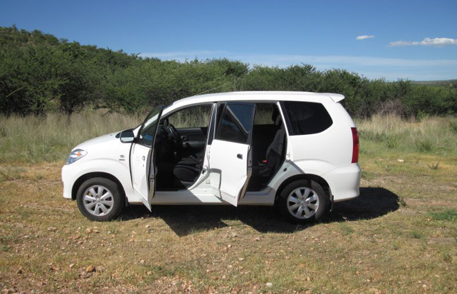 Savanna Car Hire Toyota Avanza - Group C namibia car hire