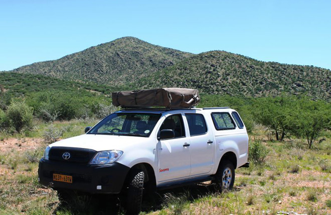 Savanna Car Hire Toyota Hilux Double Cab 4x4 - Group G-1 namibia car hire