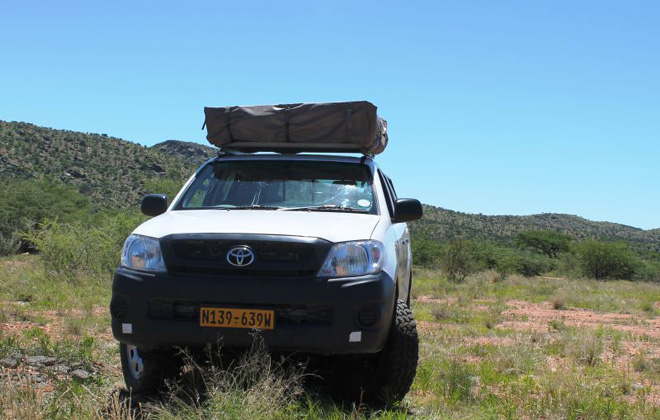 Savanna Car Hire Toyota Hilux Double Cab 4x4 - Group G-1 namibia car hire