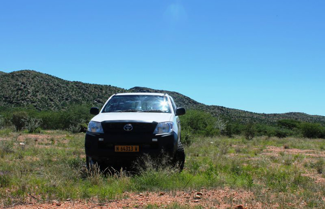 Savanna Car Hire Toyota Hilux Double Cab 4x4 - Group G namibia car hire