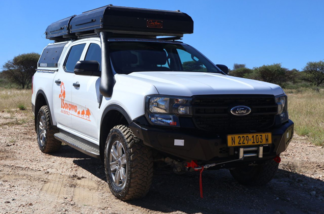 Savanna Car Hire Hilux 2.4 or Ford 2.2 - Group GLDSA-2 namibia car hire