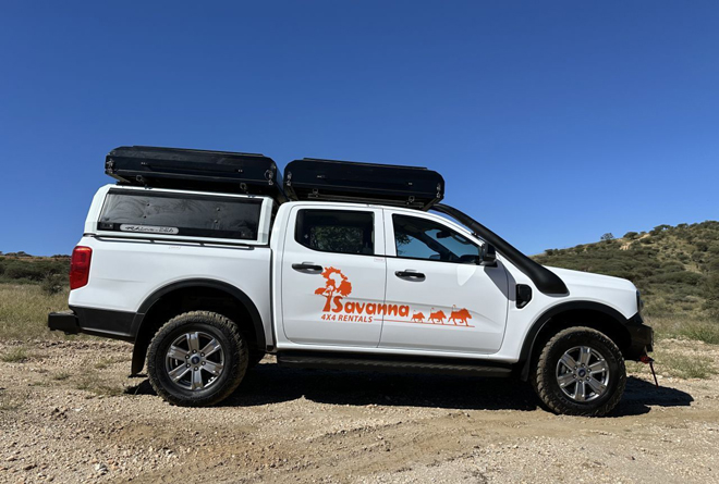 Savanna Car Hire Hilux 2.4 or Ford 2.2 - Group GLDSA-2 namibia car hire