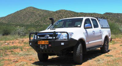 Savanna Car Hire Toyota Hilux 2.4 or Ford 2.2 - Group GLDSA namibia car hire