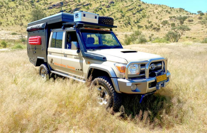 Savanna Car Hire Group Landcruiser Family Camper namibia car hire