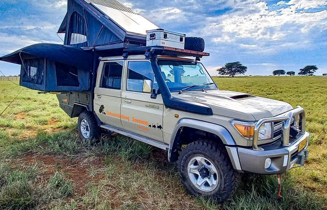 Savanna Car Hire Group Landcruiser Family Camper namibia car hire