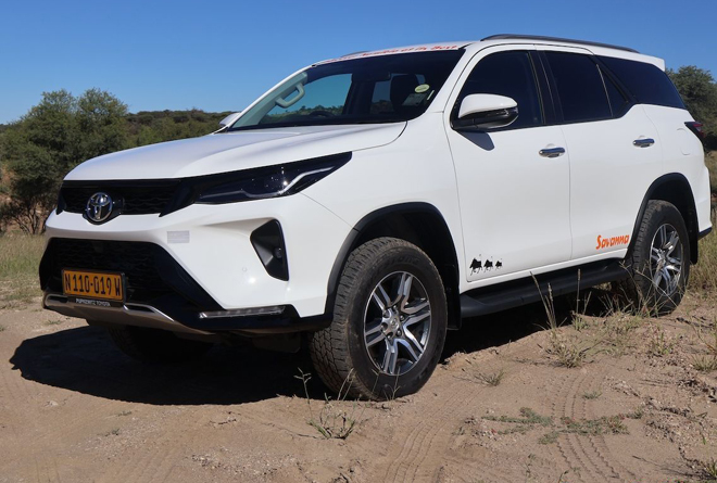 Savanna Car Hire Toyota Fortuner - Group LF Plain namibia car hire