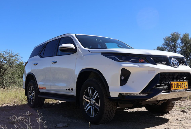 Savanna Car Hire Toyota Fortuner - Group LF Plain namibia car hire