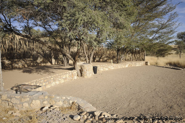 Picture taken at Agama River Camp Namib Desert Namibia campsite