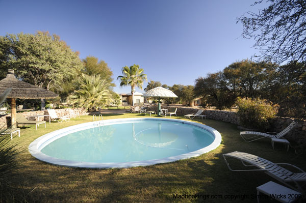 Hammerstein Lodge Namib Desert swimming pool