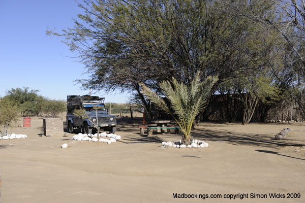 Picture taken at Lafenis Game Lodge Keetmanshoop Namibia