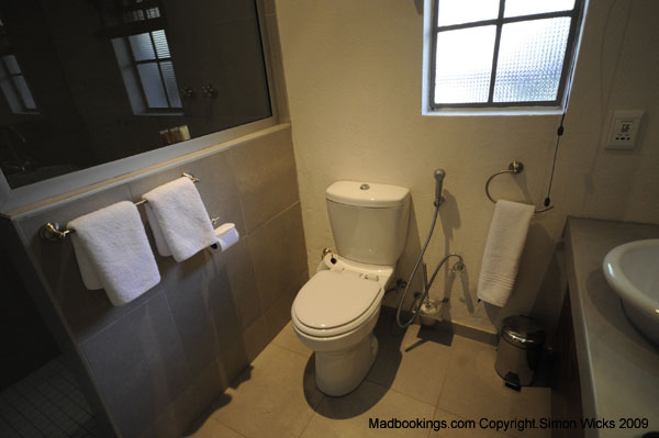 Mokuti Lodge Etosha Namibia en-suite bathroom toilet