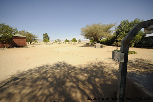 Solitaire Camping Site at Sesriem for Sossusvlei