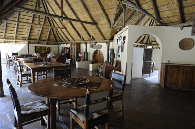 Onguma Forest Camp Etosha National Park restaurent