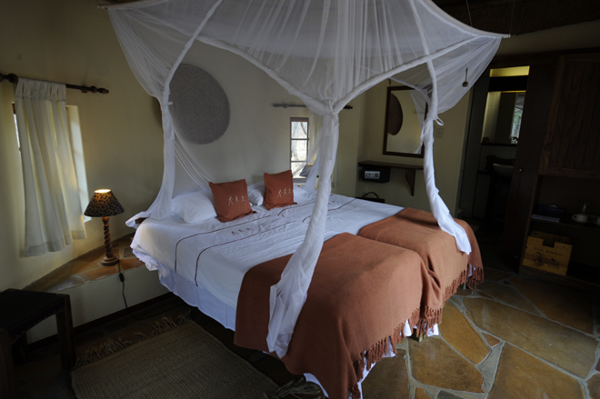 Onguma Forest Camp Etosha National Park accommodation twin room