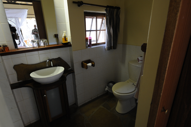 Onguma Forest Camp Etosha National Park private bathroom en-suite