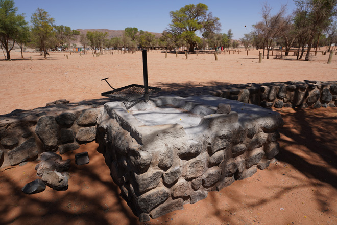 Sesriem Camping at Sesriem for Sossusvlei