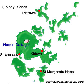 Norton cottage map